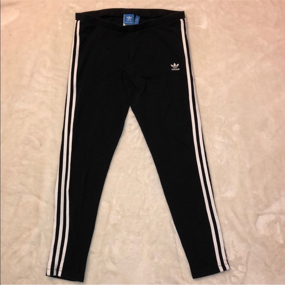 Adidas originals black leggings - Picture 2 of 5